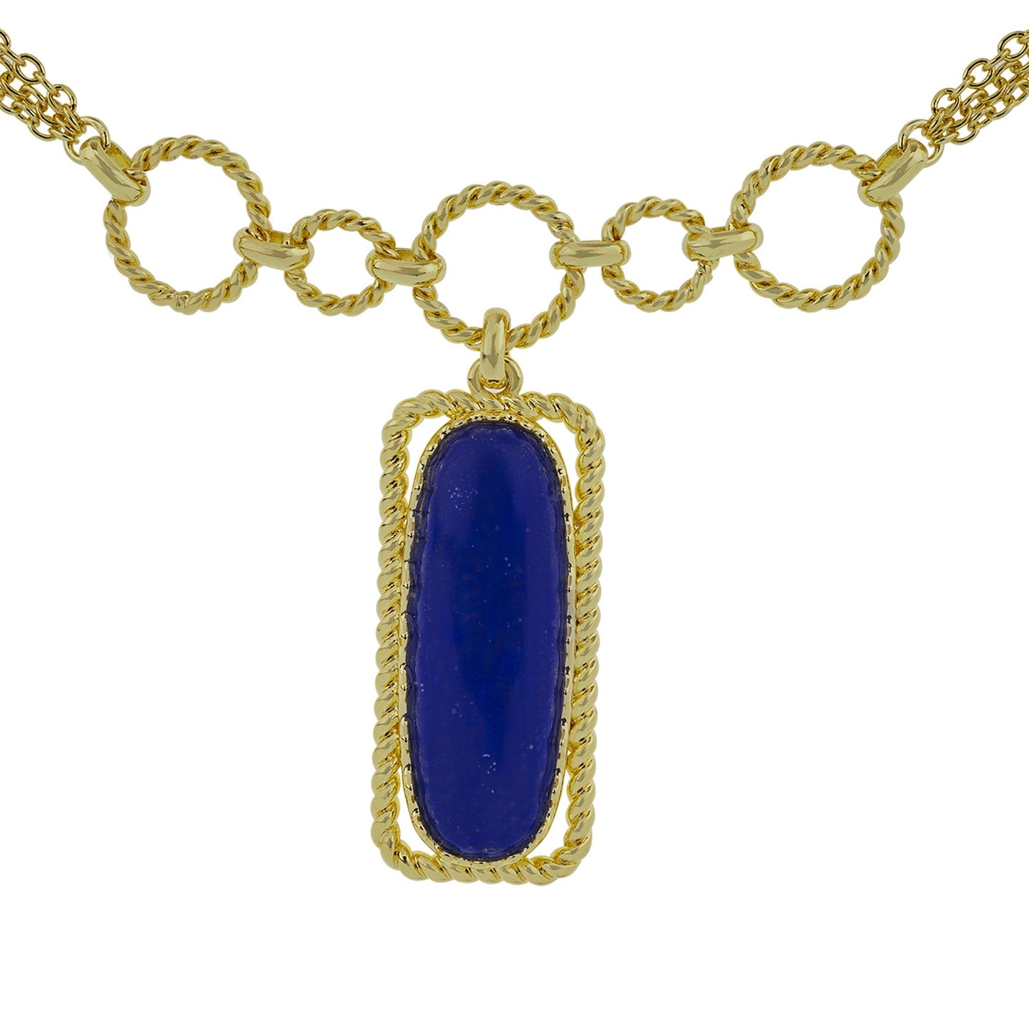 "Royal Dream" Genuine Lapis Necklace